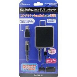 Wii U GamePad/Wii U PROコントローラ用「ACアダプタ エラビーナ 3M」（ブラック）