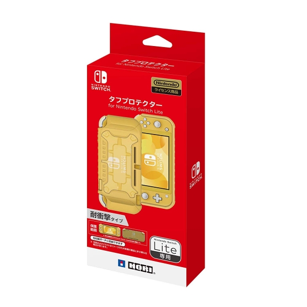 タフプロテクター for Nintendo Switch Lite クリア×イエロー