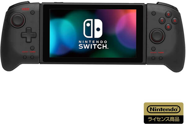グリップコントローラー for Nintendo Switch クリアブラック