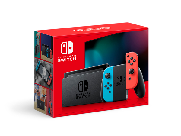 Nintendo Switch Joy-Con(L) ネオンブルー／(R) ネオンレッド【スイッチ本体】【新パッケージ】