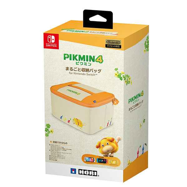 ピクミン4 まるごと収納バッグ for Nintendo Switch