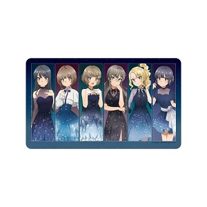 青春ブタ野郎はおでかけシスターの夢を見ない 描き下ろしイラスト 集合 星空ドレスver. マルチデスクマット