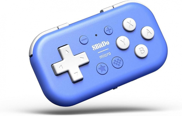 8BitDo Micro Bluetooth Gamepad　ブルー