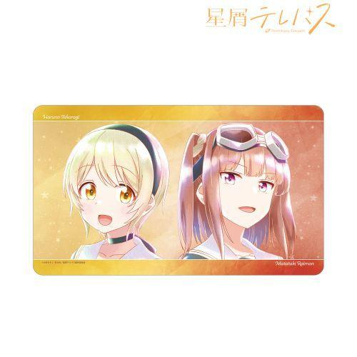 マルチデスクマット「宝木遥乃＆雷門瞬」TVアニメ 星屑テレパス Ani-Art aqua label