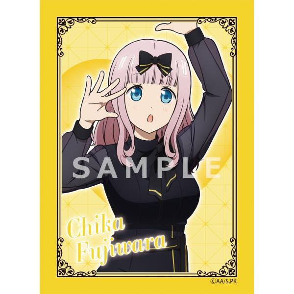 キャラクタースリーブ「藤原千花」かぐや様は告らせたい