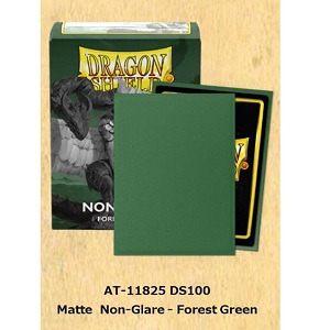 (AT-11825)Boxes Matte-Non-Glare-Forest GreenStandard Size 100枚入り