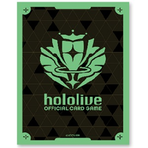 オフィシャルホロカスリーブ vol.24「ブランドロゴ(Green)」hololive OFFICIAL CG