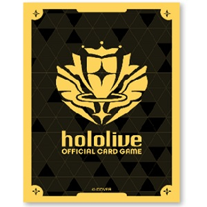 オフィシャルホロカスリーブ vol.25「ブランドロゴ(Yellow)」hololive OFFICIAL CG